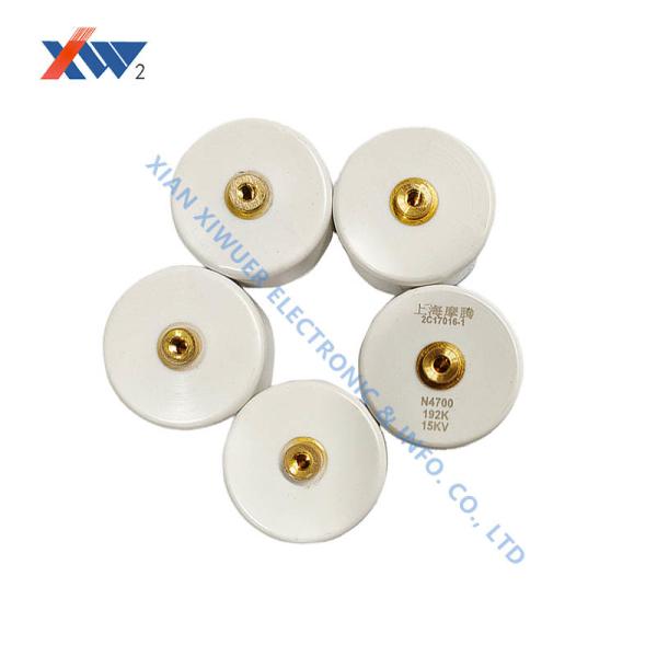 Capacitores cerâmicos de alta tensão da C.C. do disco, terminal de parafuso que monta 10KVDC a 120KVDC