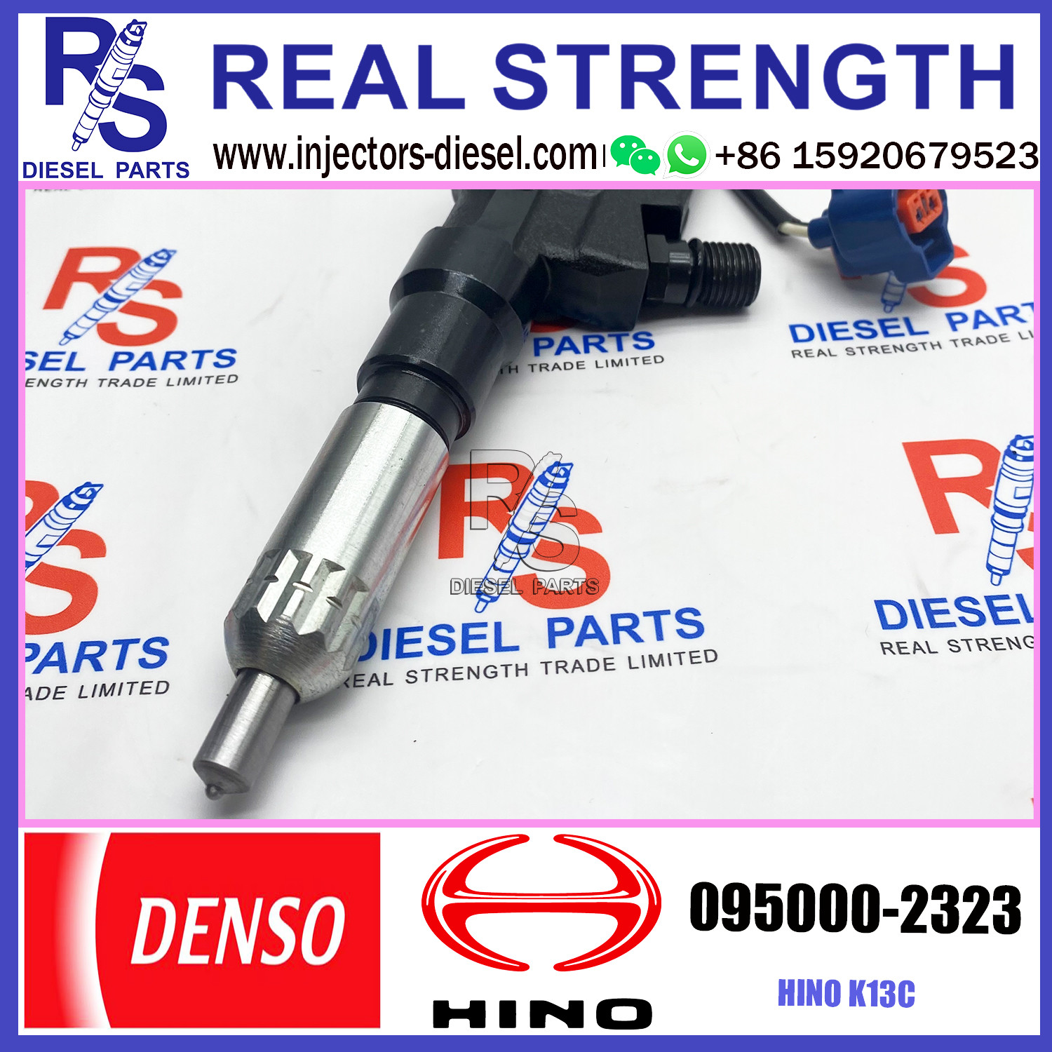 Инжектор коллектора системы впрыска топлива Denso 095000-2323 для HINO