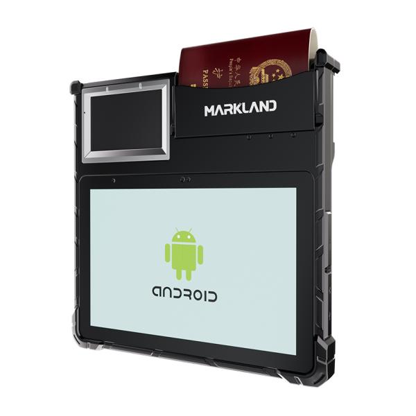 i-Ark Pad M10A Android Biometric Enrollment Tablet with Passport Reader 442 Fingerprint and Iris Scanner for ID registration