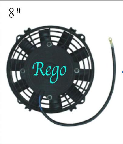 Straight Blade Universal Radiator Cooling Fan , 12 Volt Radiator Cooling Fans For Cars