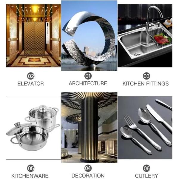 ASTM 201 310S Stainless Steel Coil Roll Cold Rolled Ss Strip 2B BA Finish 14mm