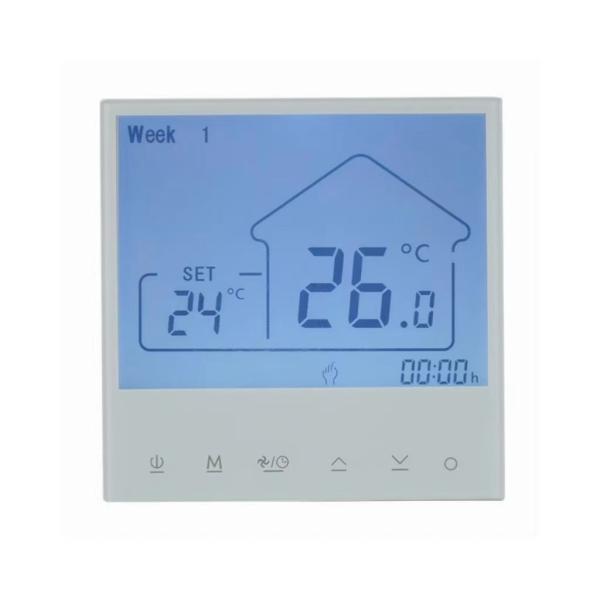 Wifi Tuya Smart Thermostat Touch Screen Seven Day Weekly Programmable