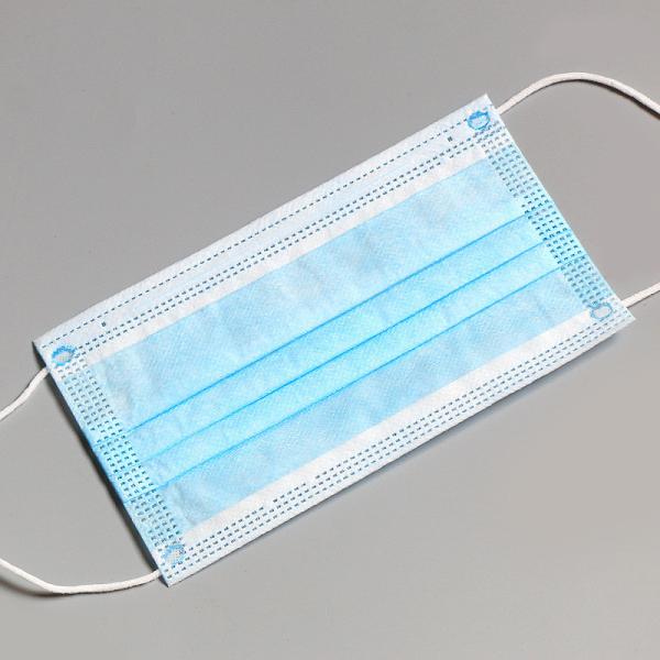 Anti Pollution Activated Charcoal Breathing Mask PM2.5 Blue Color 3 Gsm Weight