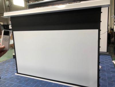 IR 150 Recessed Electric Projection Screen 240V