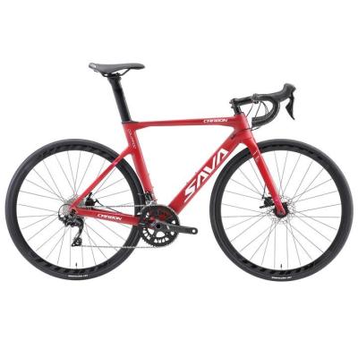 Bicicleta da estrada do freio de disco do carbono de L1.4m, Rim Road Racing Bicycle de alumínio 18S