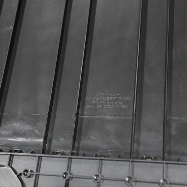 Womala Front Bumper Valance Shield Cover 1493760-00-A-P para el modelo Y SUV Negro