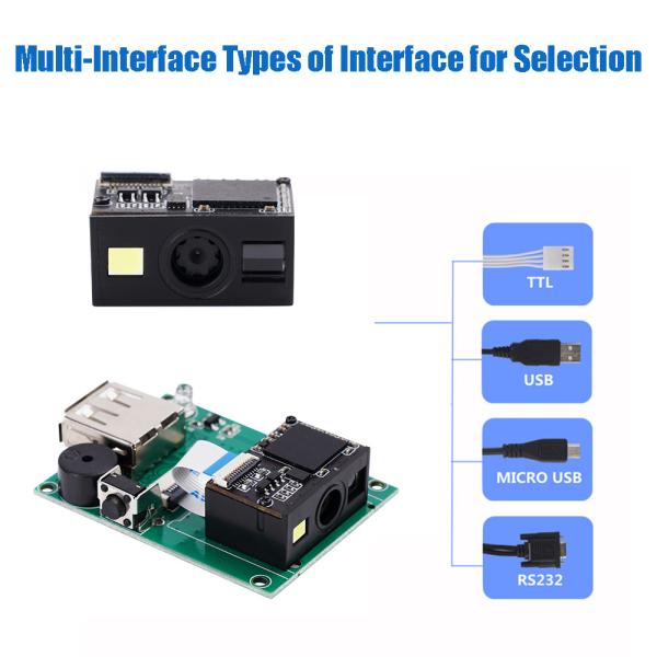 Android Mini Bar Code Reader Module 2D Embedded For PDA POS Kiosk