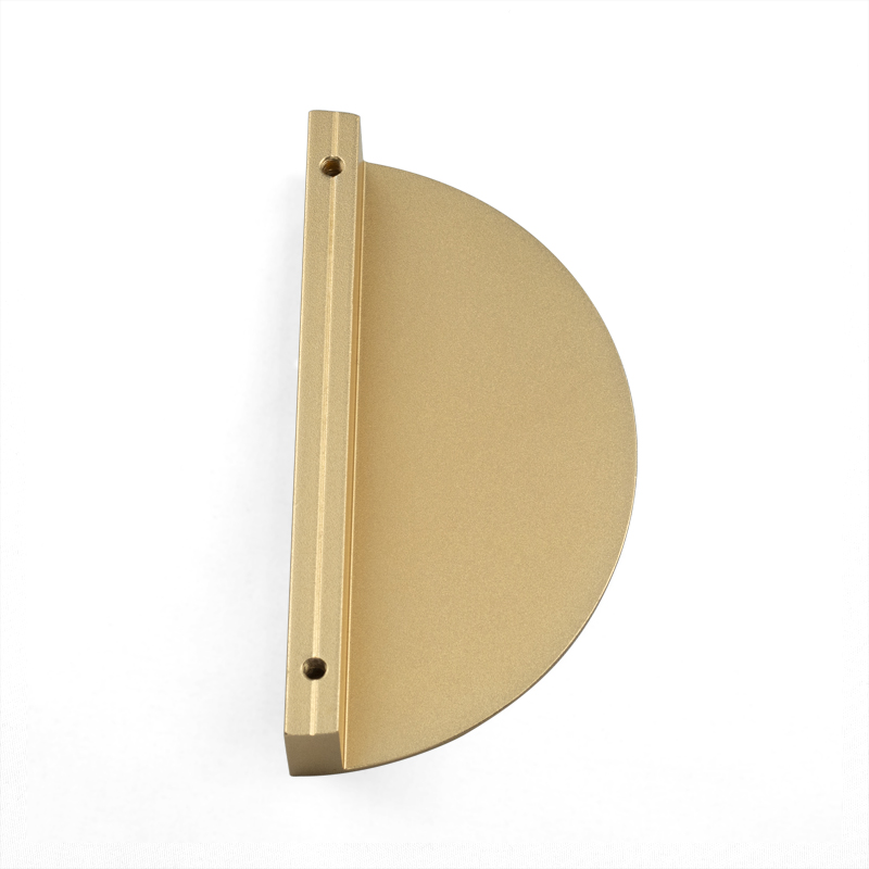 New Brass Drawer Handles Half Moon Handles Hardware Accessories Pulls for Doors