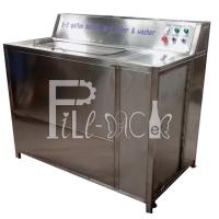 5 Gallon Barrel Semi Auto Decapper Brush Washer Machine  With Double Station