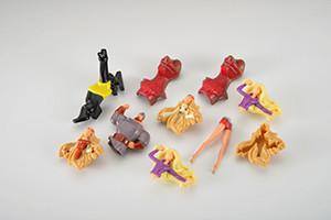 Máquina de moldagem por injecção vertical de peças de brinquedos de 85 toneladas com mesa giratória