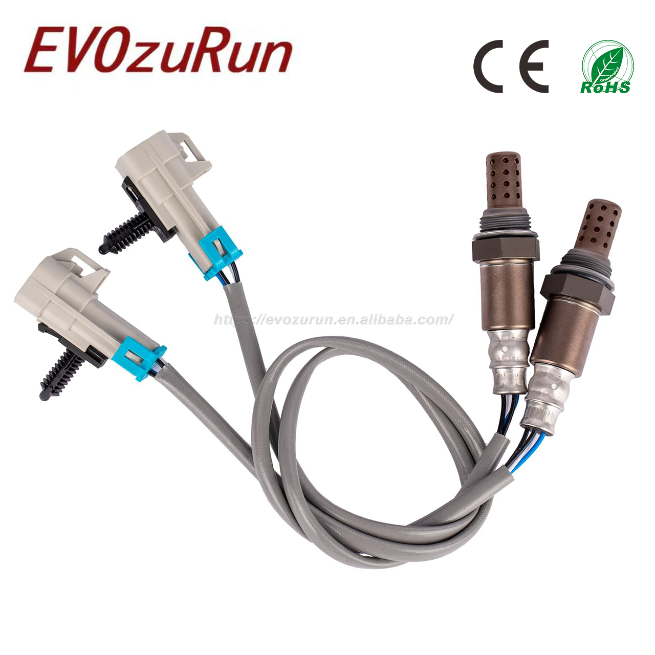 2PCS Factory Direct Upstream Oxygen Sensor 234-4668 O2 Lambda Sensor for Chevrolet Silverado Tahoe Suburban GMC Sierra 1500 5.3L