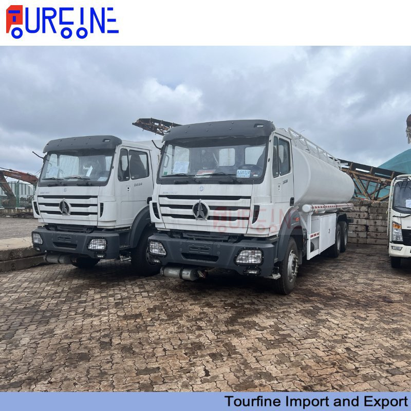 DRC Africa Beiben 10 Wheel Fuel Tank Truck with 20000L Capacity