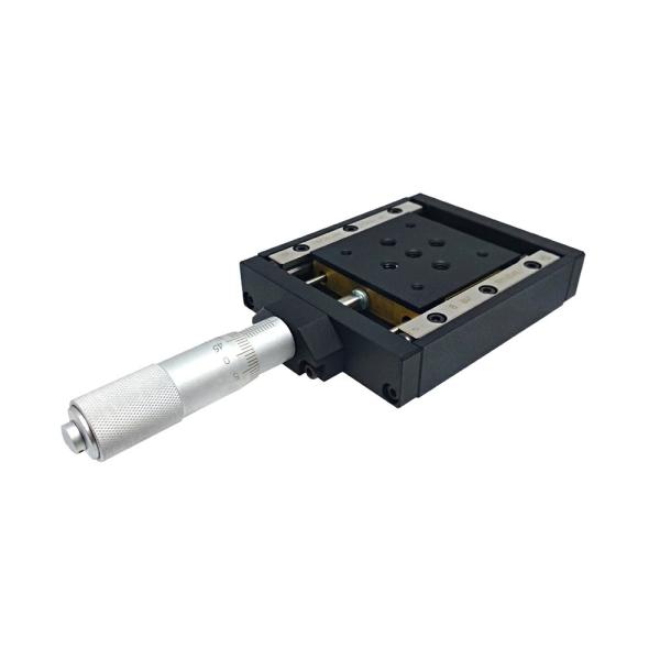 High Precision Cross Roller Guide Manual Stage X Axis Move Platform