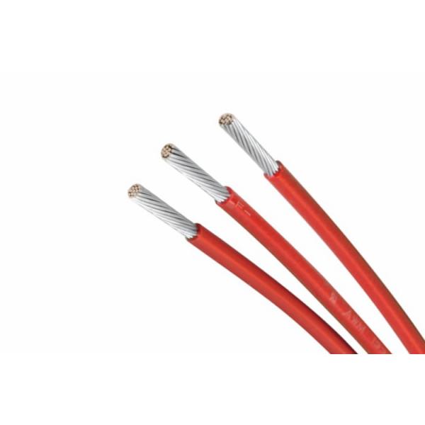 медная проволока тефлона 32-10АВГ покрытая серебром, изолированная проволока УЛ1180 тефлона