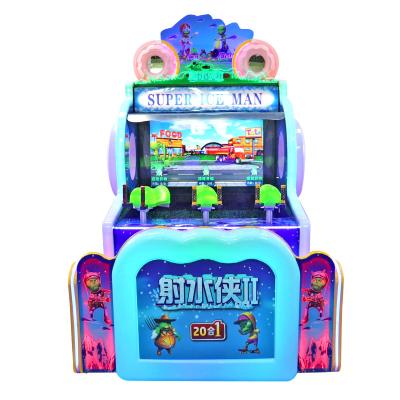Máquina de moeda super da arcada do homem do gelo, máquina retro video da arcada do tiro da água