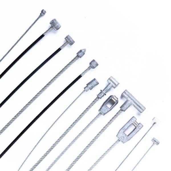 Clutch Brake Inner Wire Cable Galvanized Steel Wire 6×11 Head 1.5mm For Racing