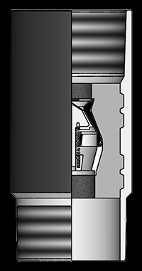 High Resistance Cementing Float Device With Threaded Connection