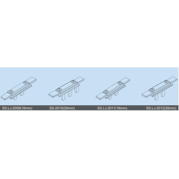 Accesorios de la puerta de la ventana de la cerradura de puerta del vidrio de desplazamiento con el tratamiento superficial pintado polvo