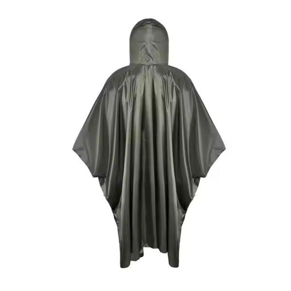 Traje de camuflagem tática multifunção para o exterior Poncho com dossel