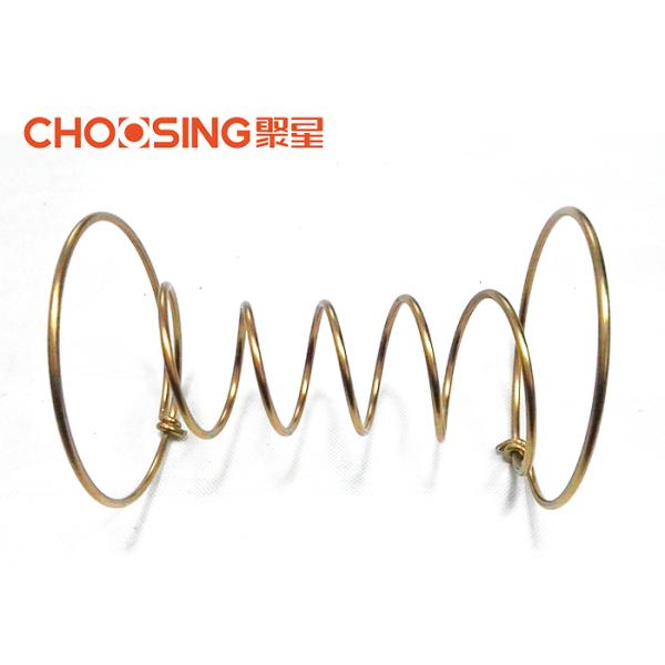 Black 5 Turns Couch Coil Springs Oil Tempered Anti Rust Treatment Surface