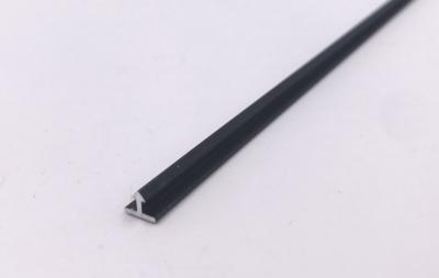 6mm T Shape Aluminum Trim Extrusions Silver anodized Tolerance 0.12mm