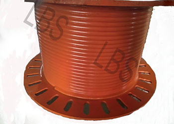 Желобчатый барабан Лебус нержавеющей стали вышел/правое направление вращения