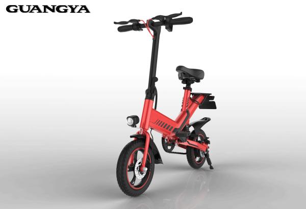 Multifunctional Aluminum Folding Electric Bike 14'' Mobile App Software Integration