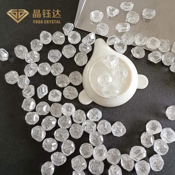 Выросли лабораторией, который диамант карата белый грубый HPHT диаманта 3-4 синтетический