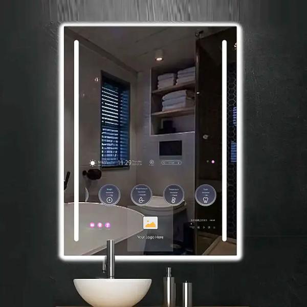 1920x1080 Multi Functional Illuminated Smart Mirror 176 Degree Maximum Viewing Angle