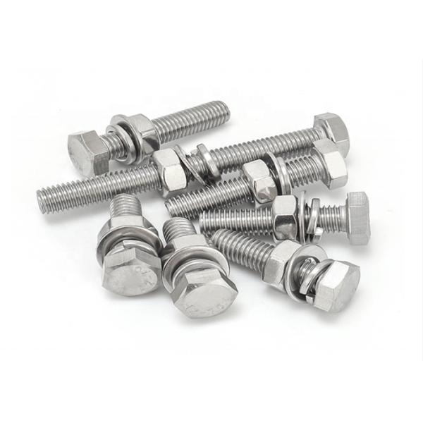 m27 de aço inoxidável encantam o prendedor principal DIN931 Bolzen do parafuso todo o estilo da arruela de grande resistência A3 da porca de parafuso do parafuso 16mm m40 TC