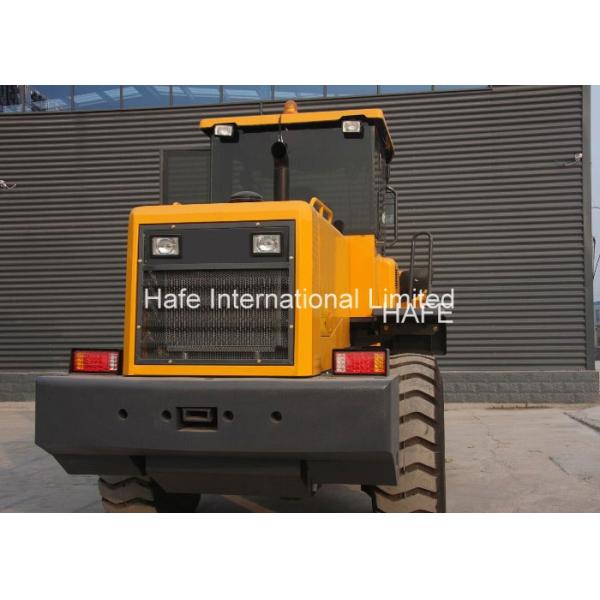 Água de 3 toneladas compacta do lobo Wl300 do carregador Zl30 da roda da empilhadeira tipo do motor refrigerou/quatro cursos