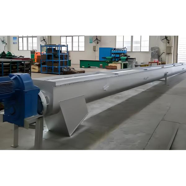Flexible Industrial Carbon Steel Airtight Screw Powder Conveyor with Multiple Loading Points