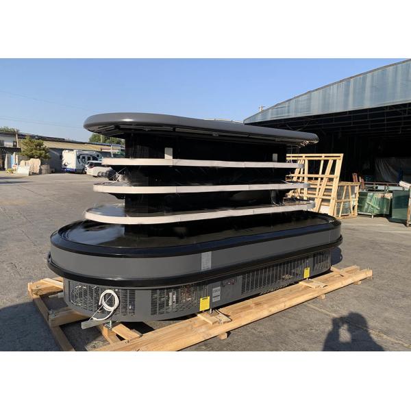 自己完結型の冷やされた表示クーラーの半縦の島の設計