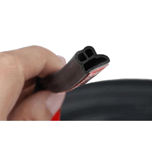 Co экструзия V-образный резиновый уплотнитель EPDM пеноподобный уплотнитель для автомобилей и других транспортных средств