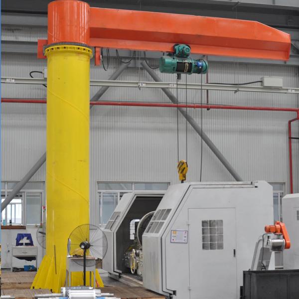 M5 Workshop Electric Hoist Jib Crane With Remote Control