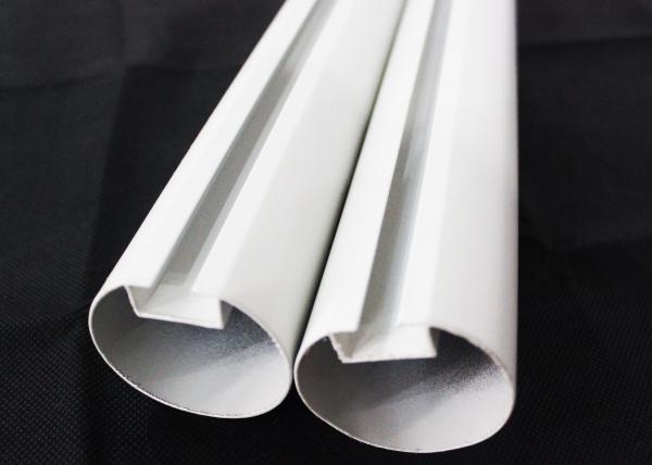 Commercial Aluminum Ceiling Tiles / Decorative Drop Ceiling Round Tube DIA50mm