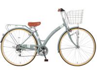 Alumínio Alloy Feminino de 26 polegadas Cruiser Bike com cesta e engrenagens