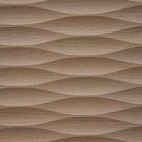 Paneles de pared decorativos 3D en relieve Tablero de MDF veneerado para fondo de televisión