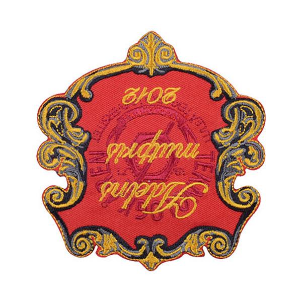 High Quality Cheap Custom Iron On Jean Jacket large Embroidery Patches lion Patches Embroidery