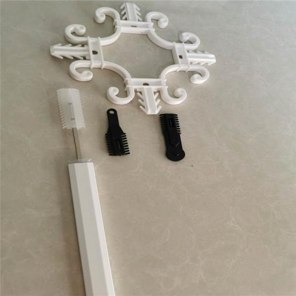 perfil 7*16 de alumínio com o conector transversal da flor e extremidade para o instalador da vitrificação dobro