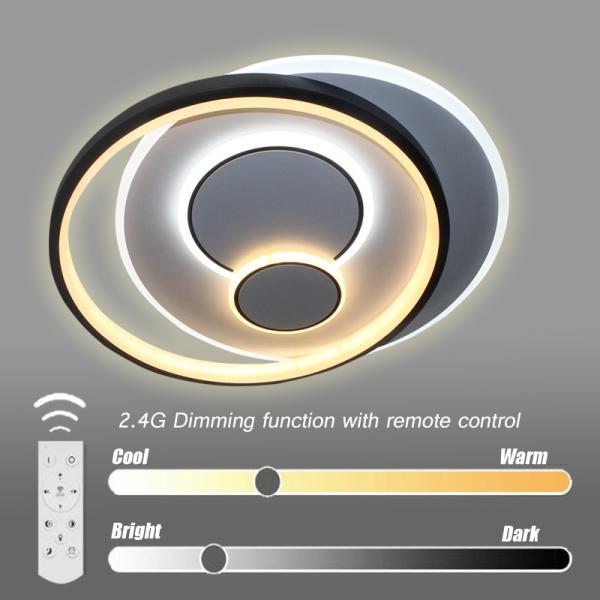 New Design Led Ceiling Light With Remote Control Home Lighting Restaurant Ceiling Light