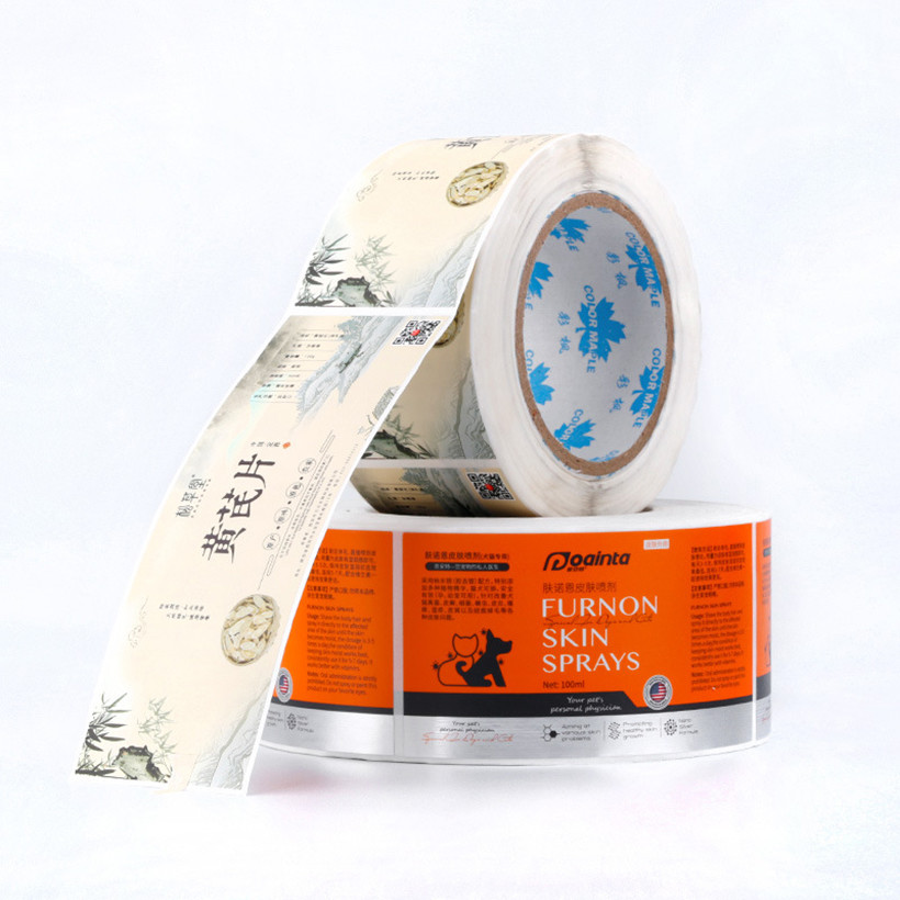 Thermal Paper Sticker Designed for High-Temperature Environments and Fade-Resistant Printing Ideal for Retail and Logistics