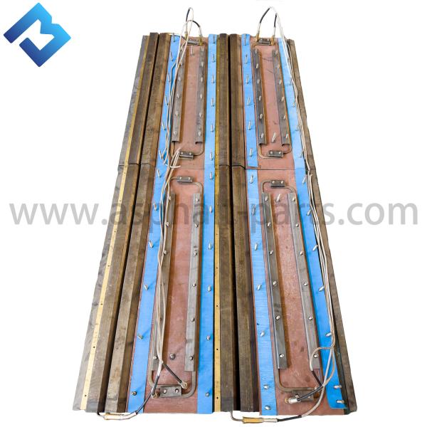 High Quality VDT-V78 VOE80873631 Screed Kit Stove For Asphalt Paver Screed Plate Kit Material NM400 H450400