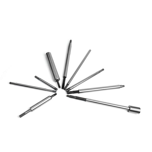 O pistão Ros do amortecedor da peça do CNC da precisão choca o pistão Rod