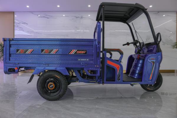 1.6m Passenger Long Endurance Sunroof Transport Cargo Tricycle Electric