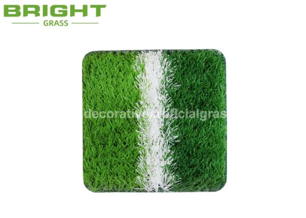 5 / 8 Squared Artificial Grass Turf  Luxury Tufting Gauge 25mm 12000D
