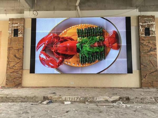 VGA HDMI 3x3 55 polegadas painel video do Lcd da moldura de 0,9 milímetros