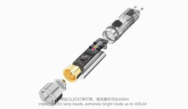 Outdoor Camping Climbing LED Work Light Current 5V 500mA 15.6mm Length 60.5mm