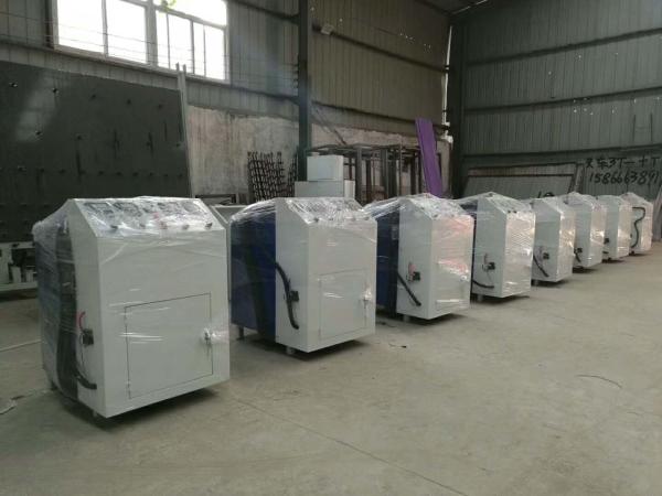 Hot Melt Rubber Machine/Horizontal Double Glass Silicone Coating Machine