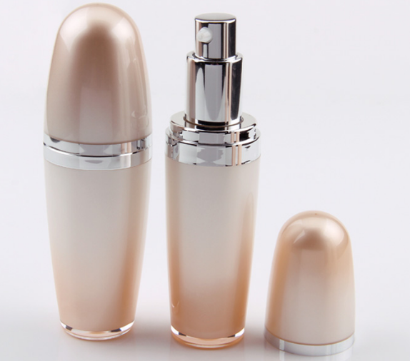 Non Spill 49*185mm 120ML Acrylic Pump Bottle